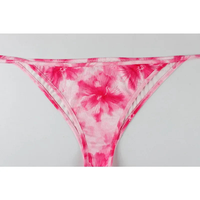 Gorgeous Bikini Set With Ruffle Skirt (Three Piece Sets)