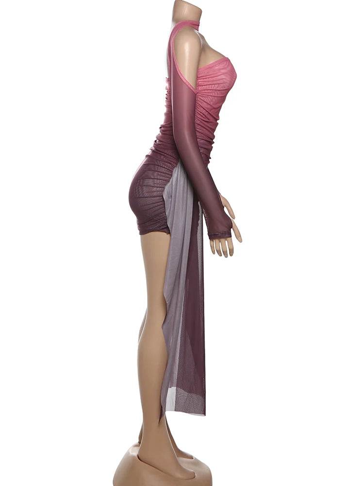 Thin Ribbons Tassel Dress