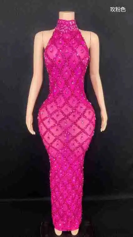 Luxurious Rhinestone Dress