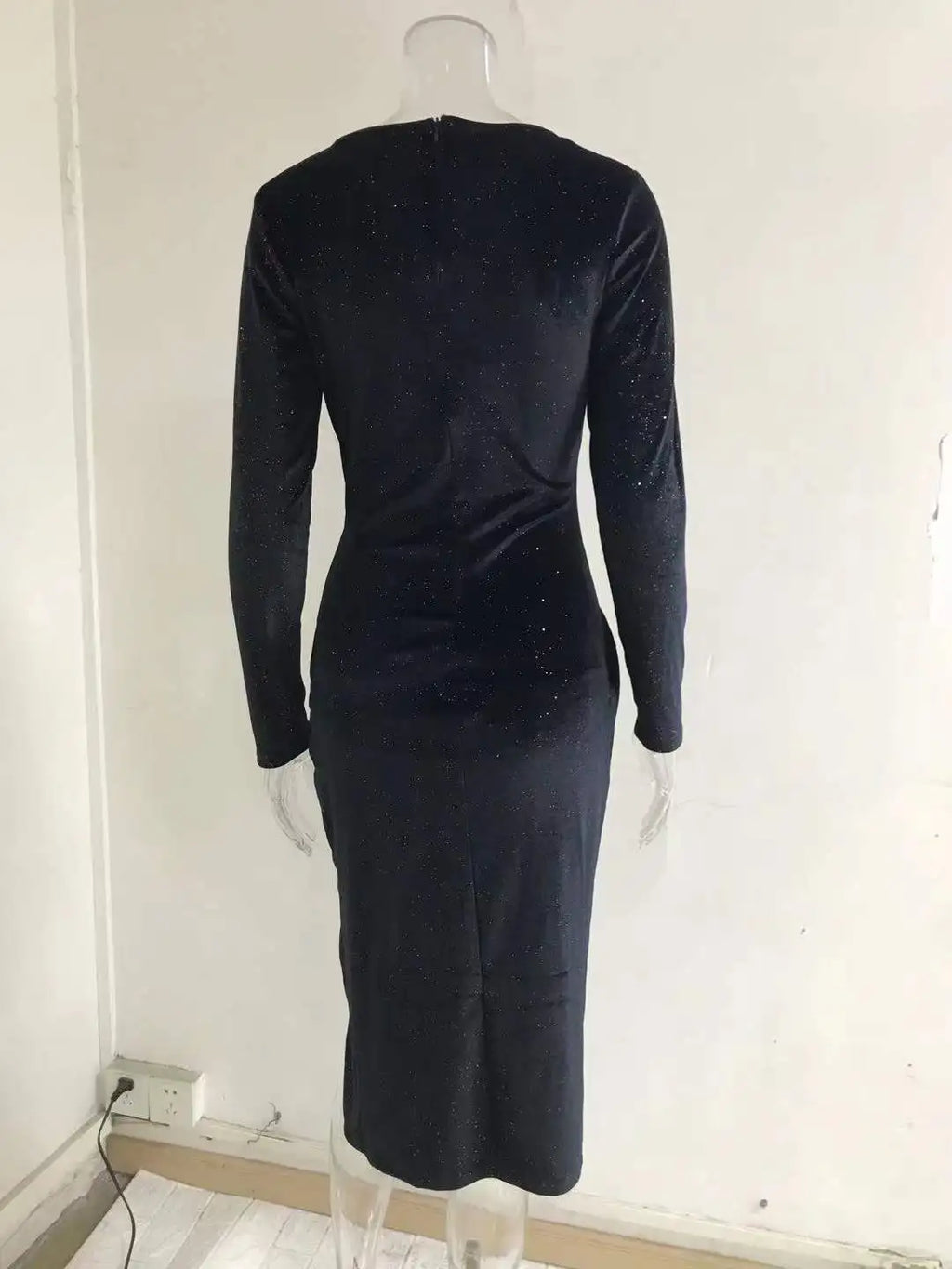 Luxury Long Sleeve Dress