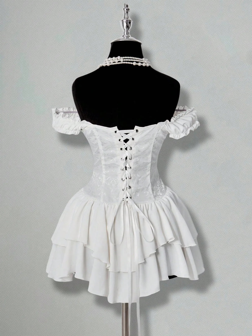 Cute Queen Style Short Dress