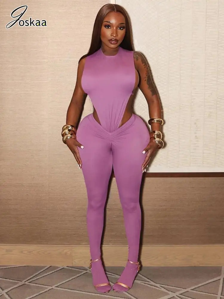 Sexy Sleeveless Bodysuits