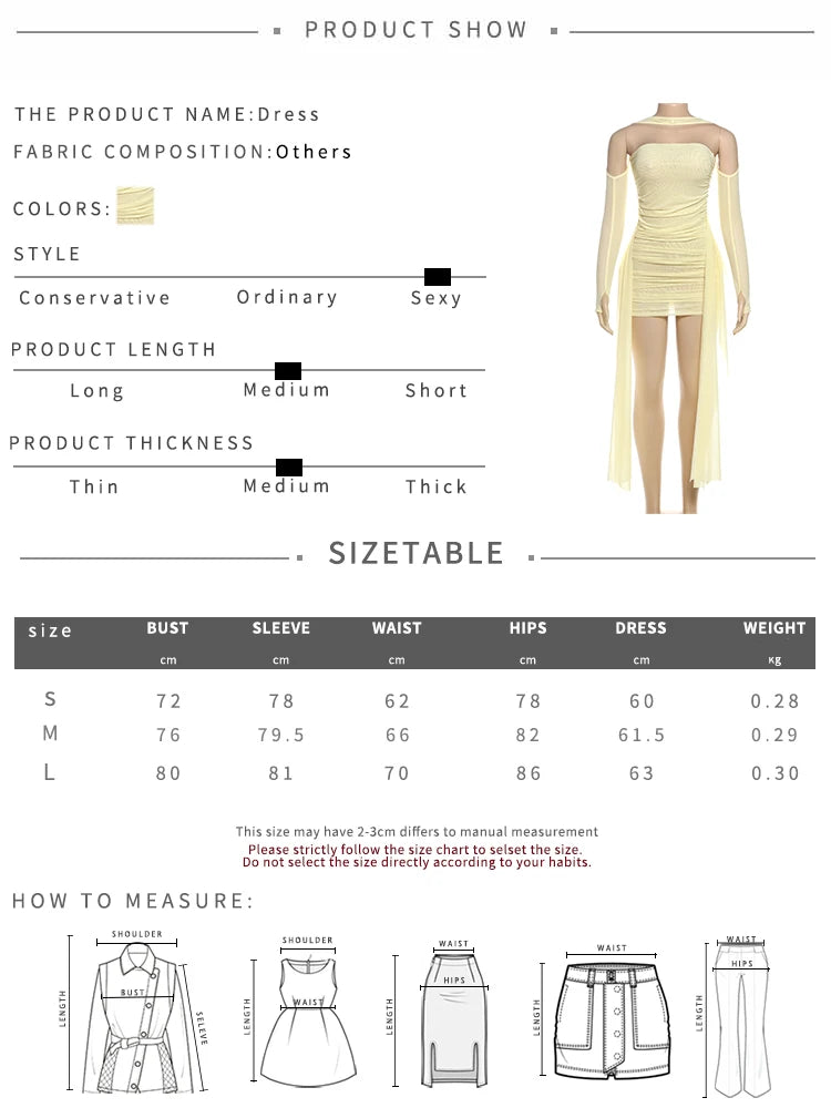 Thin Ribbons Tassel Dress