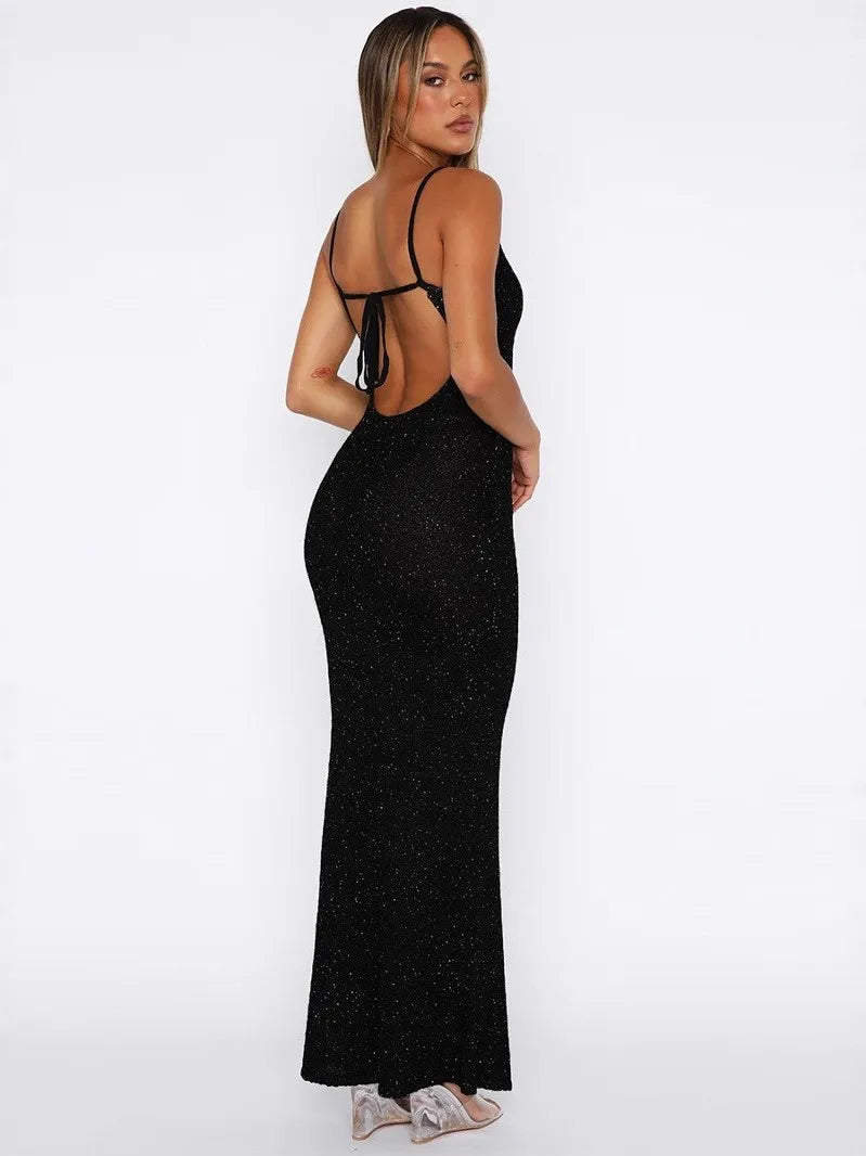 Classy Slim Black Dress