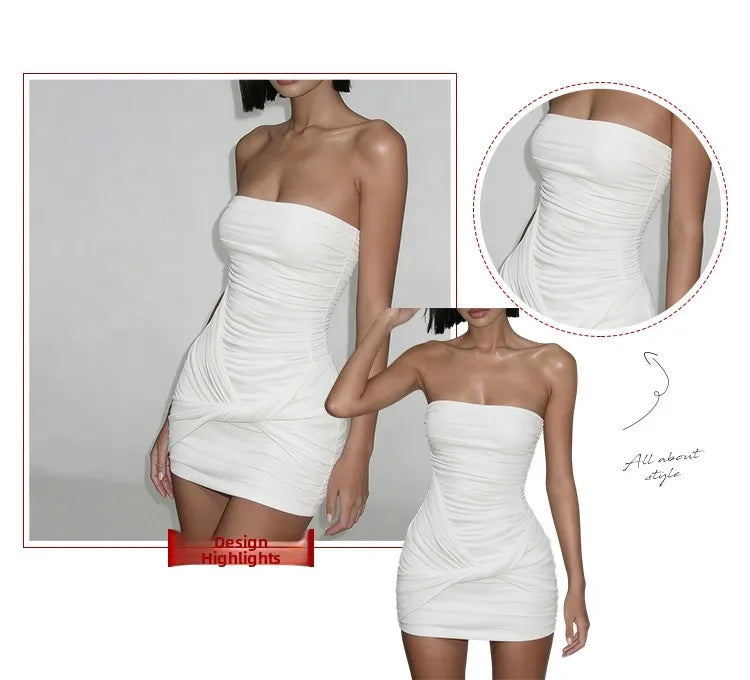 Sexy Twisted Bottom Dress