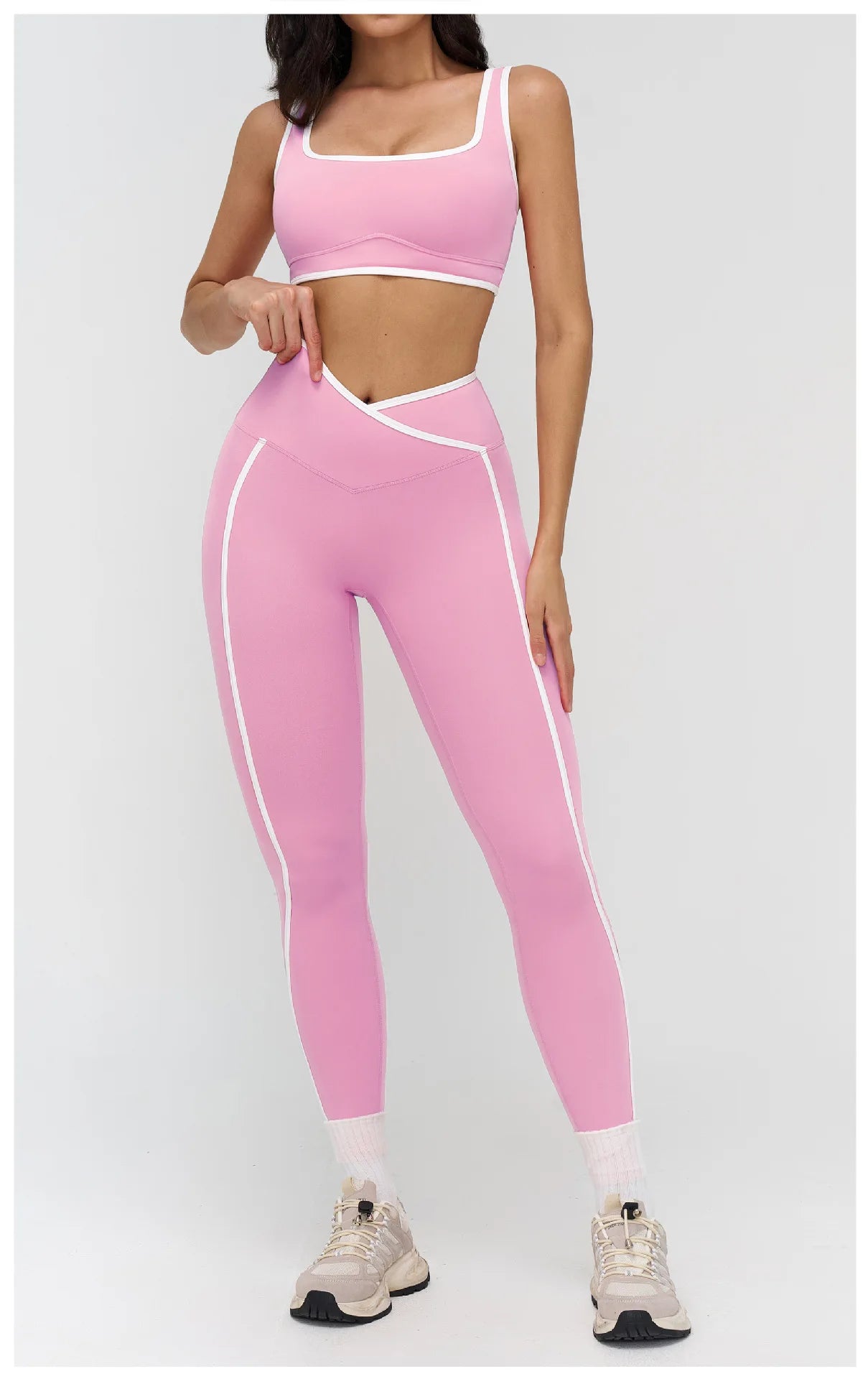 2pcs Gym Set (With Shorts or Leggings)