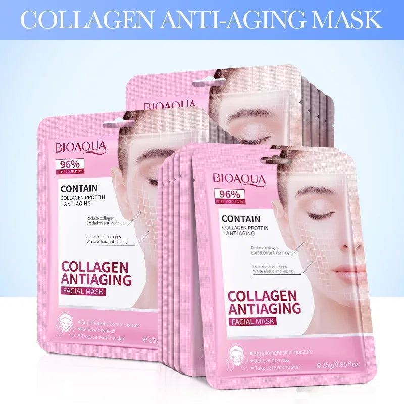 Skin Care BIOAQUA Retinol Collagen Anti Wrinkle Facial Masks