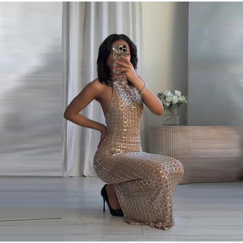 Classy Long Bling Dress