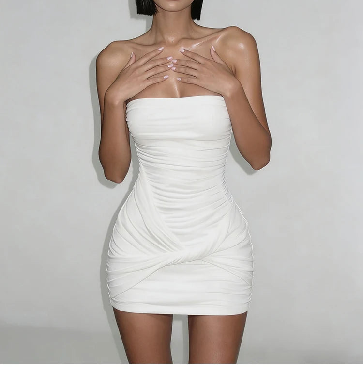 Sexy Twisted Bottom Dress