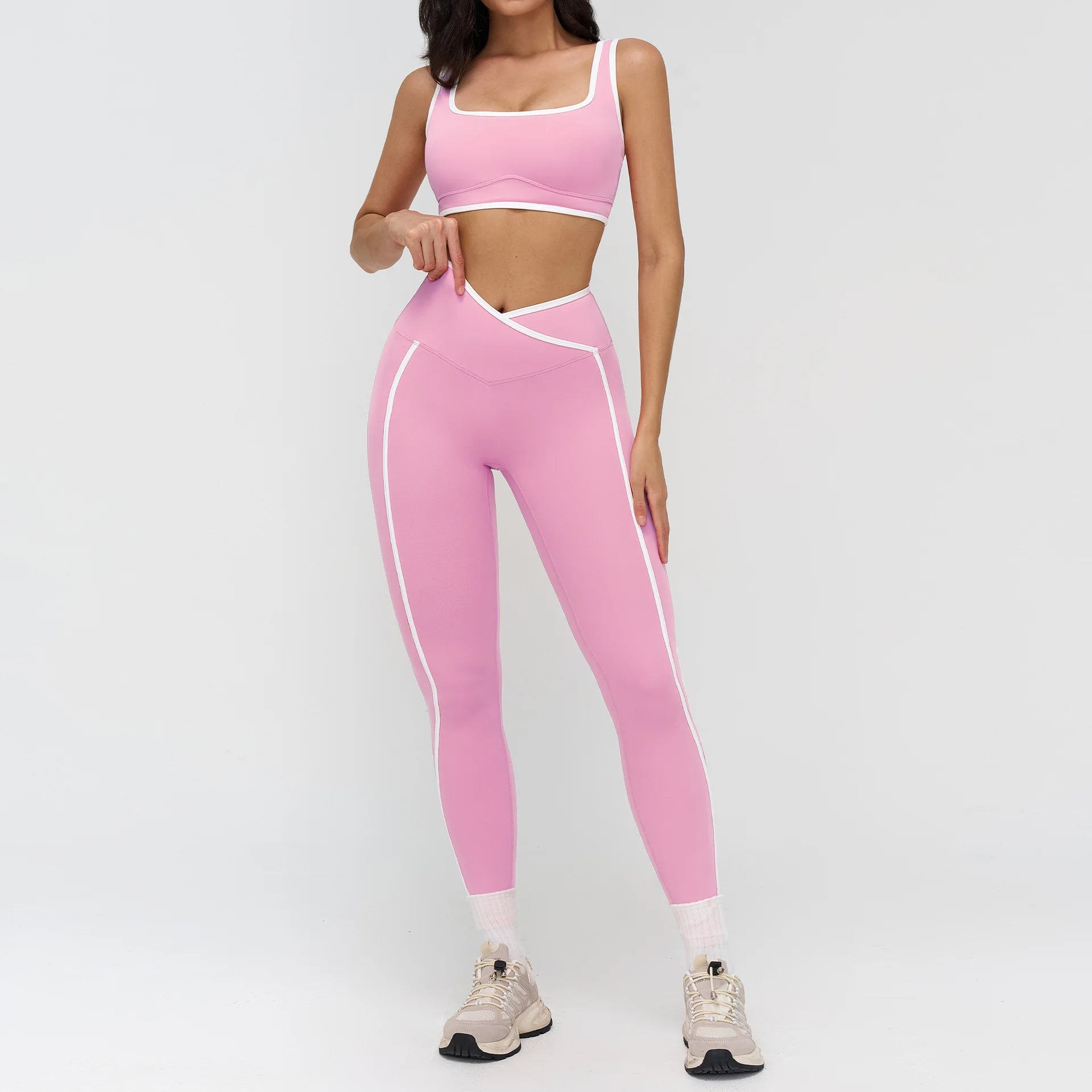 2pcs Gym Set (With Shorts or Leggings)