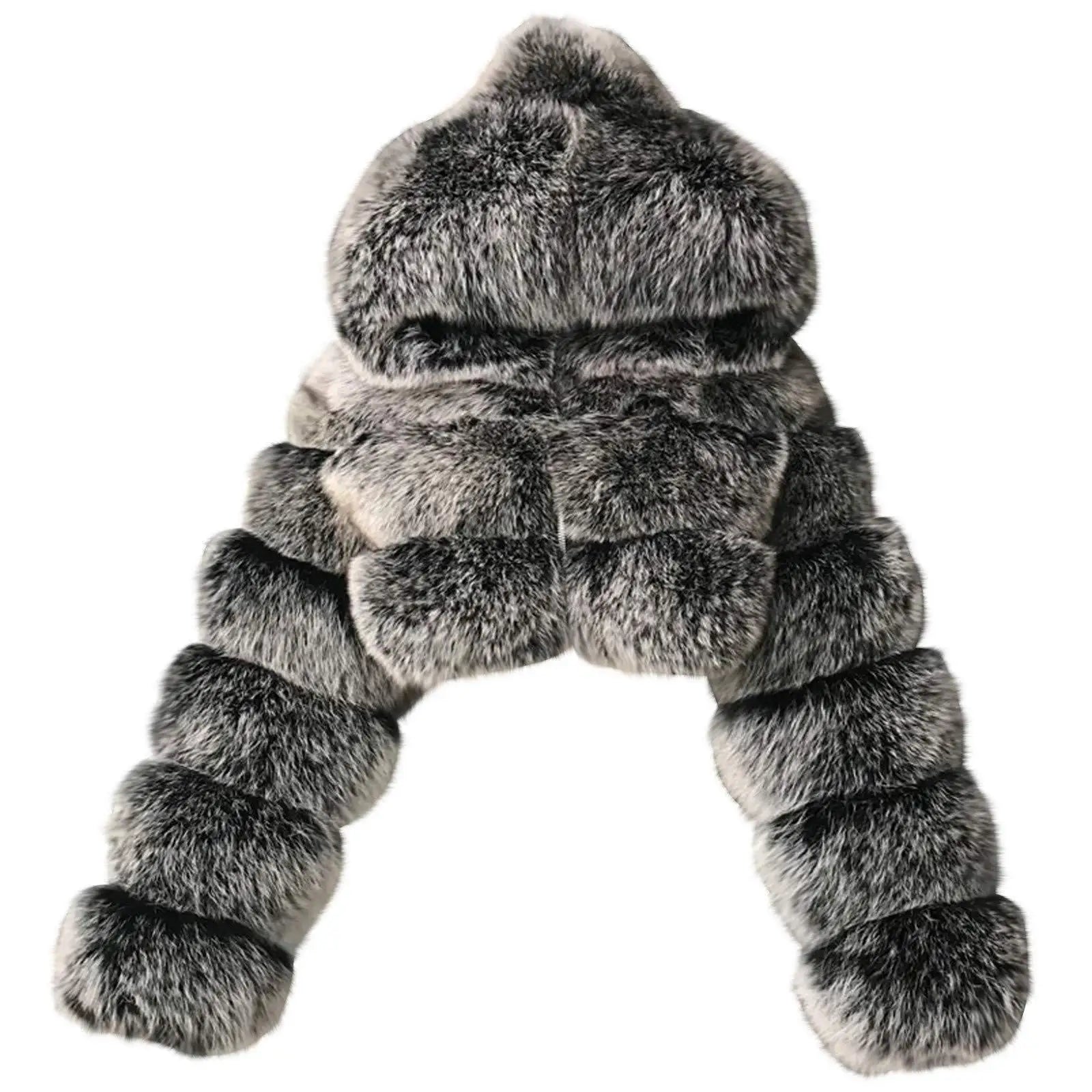 Fashionable Fur Winter Coat