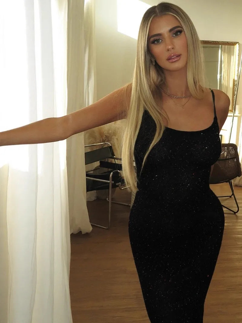 Classy Slim Black Dress