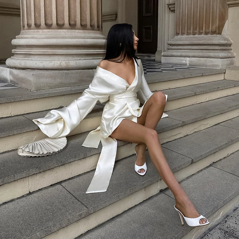 Silk French Style Elegant Dress