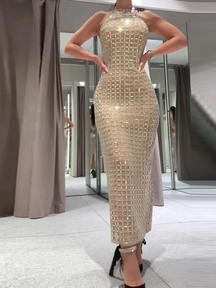 Classy Long Bling Dress
