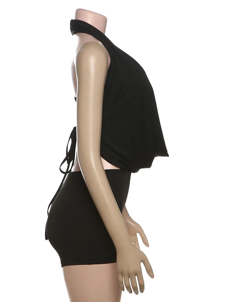 Summer Swinging Slim Romper