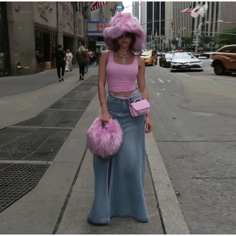 Fashionable Fur Bucket Hats