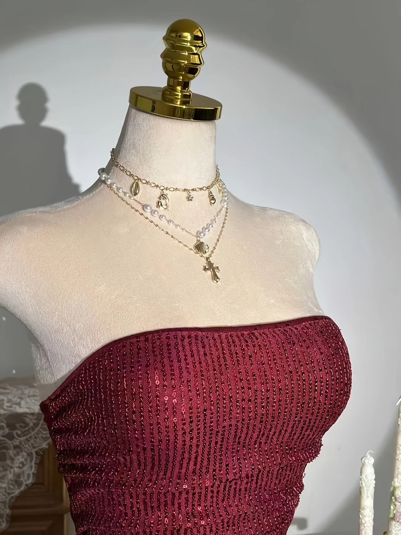 Sexy Strapless Mini Dress