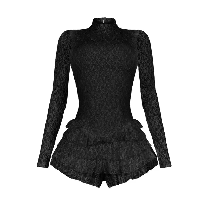 Ruffle Lace Mini Outfit