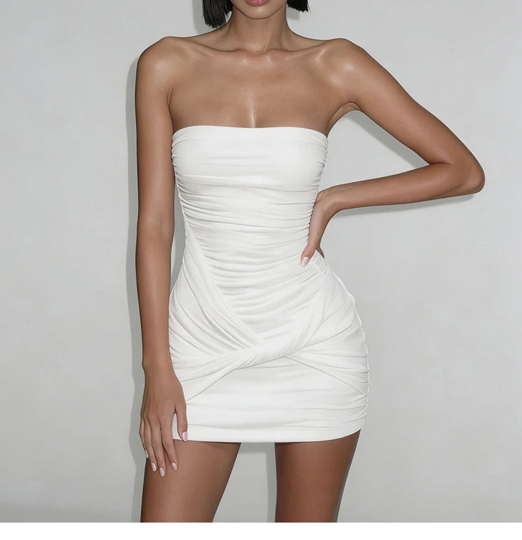 Sexy Twisted Bottom Dress