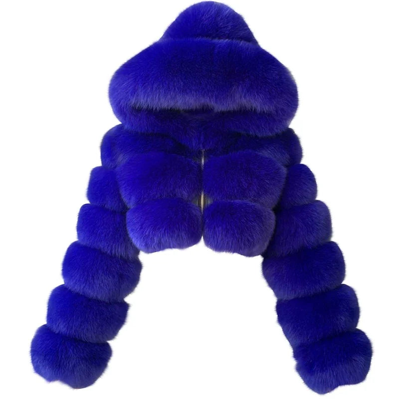 Fashionable Fur Winter Coat