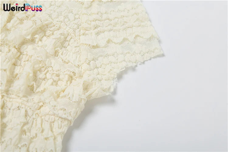 Ruffles Top+Shorts Set