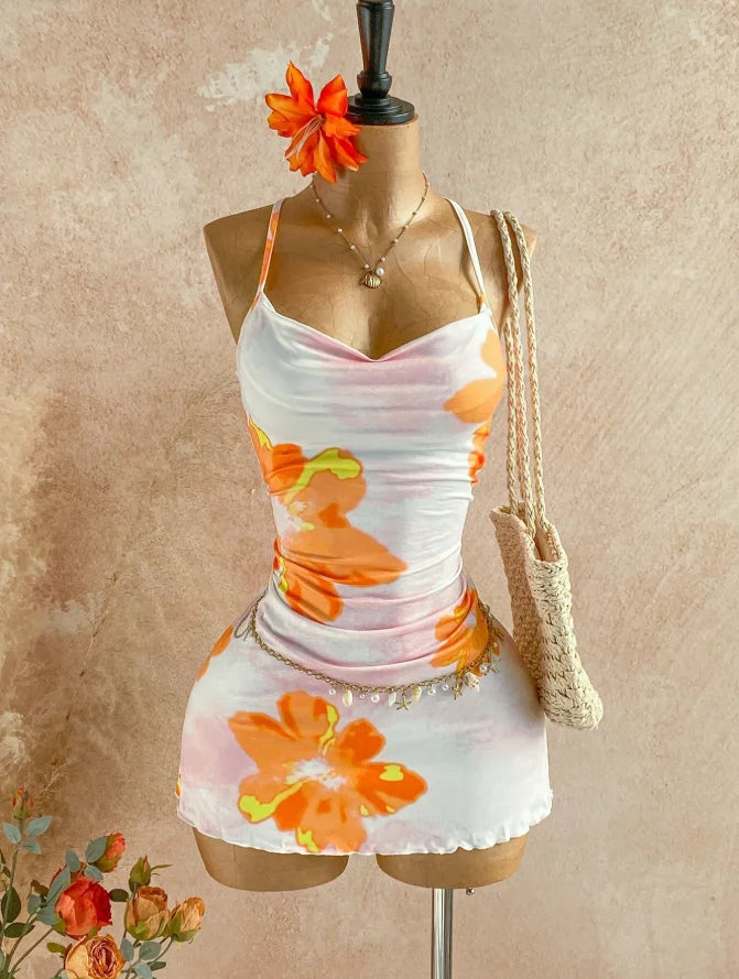 Floral Beach Dress