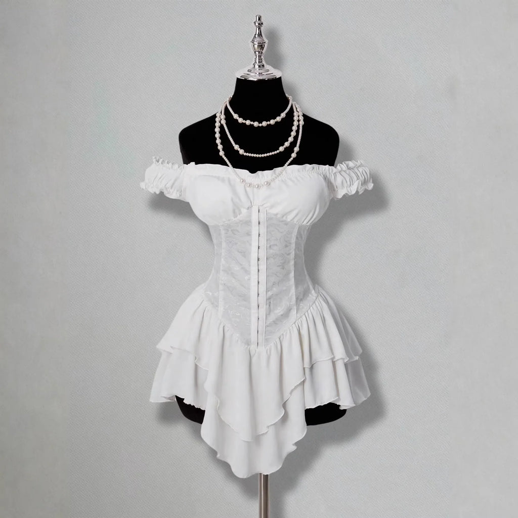 Cute Queen Style Short Dress