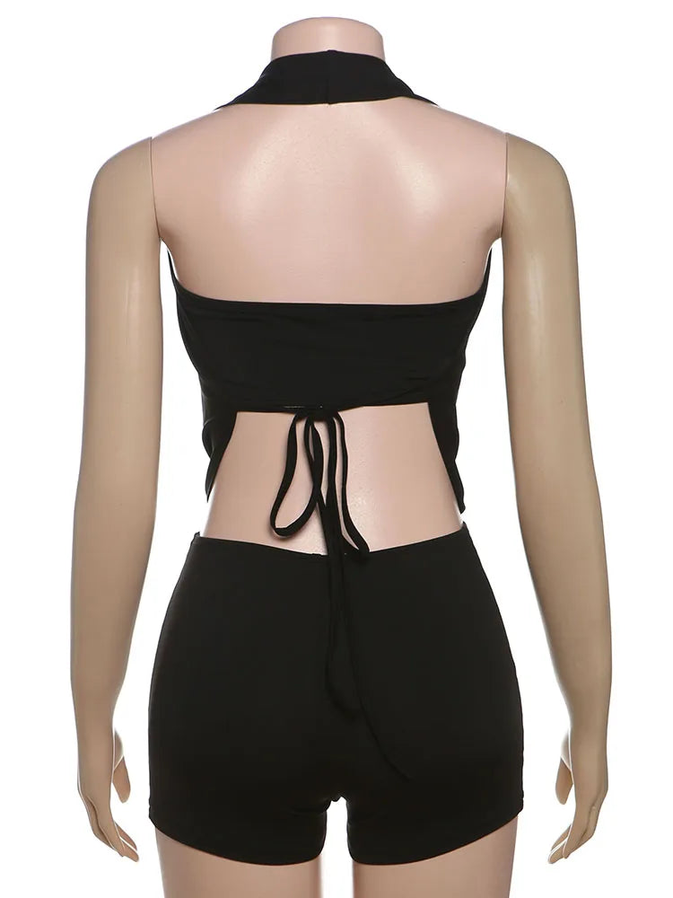 Summer Swinging Slim Romper