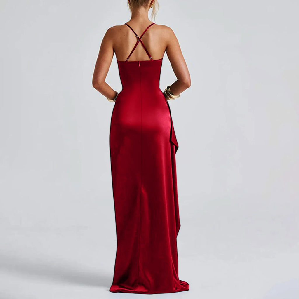 Exquisite Satin Ballroom Dress