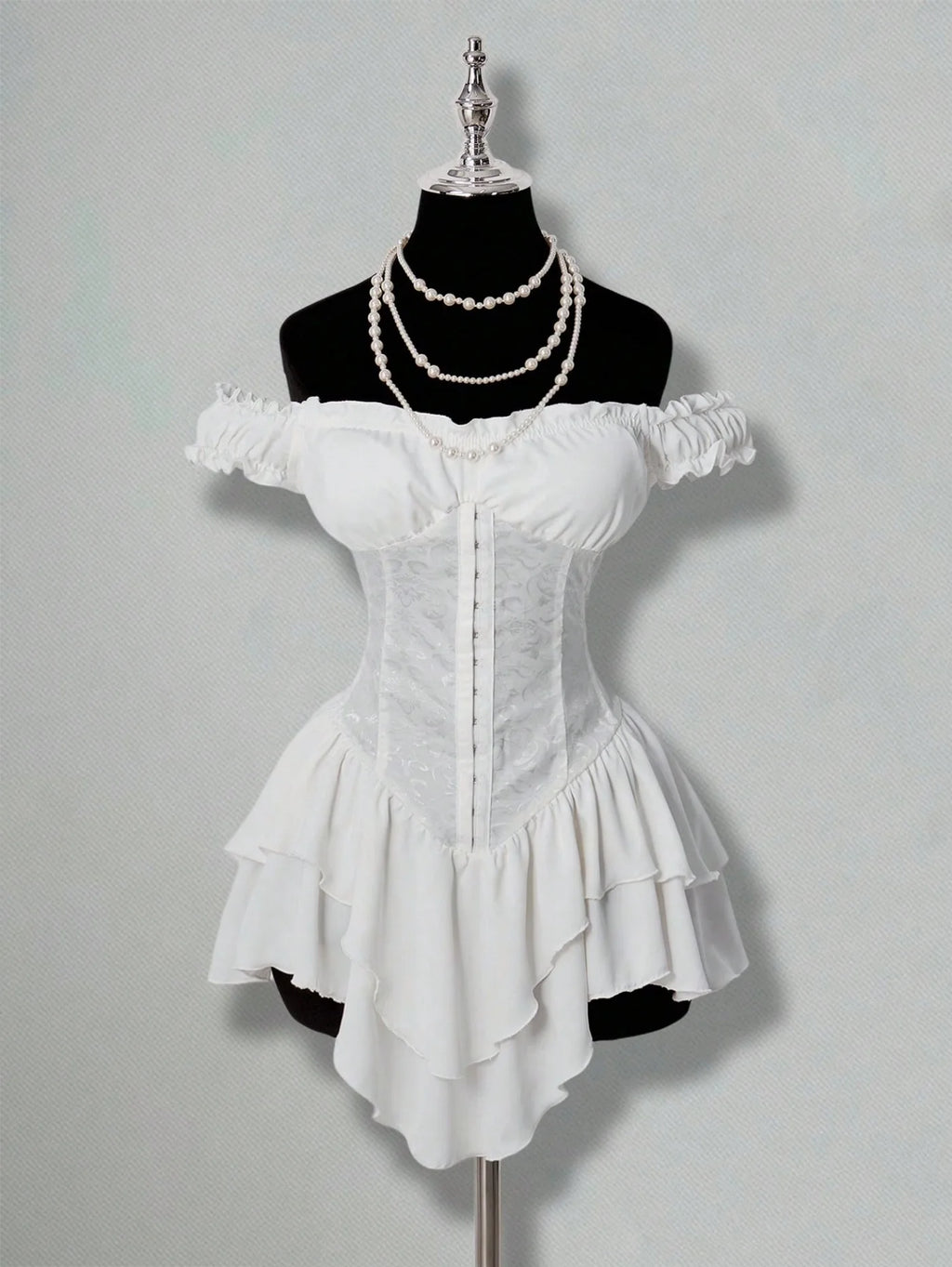 Cute Queen Style Short Dress