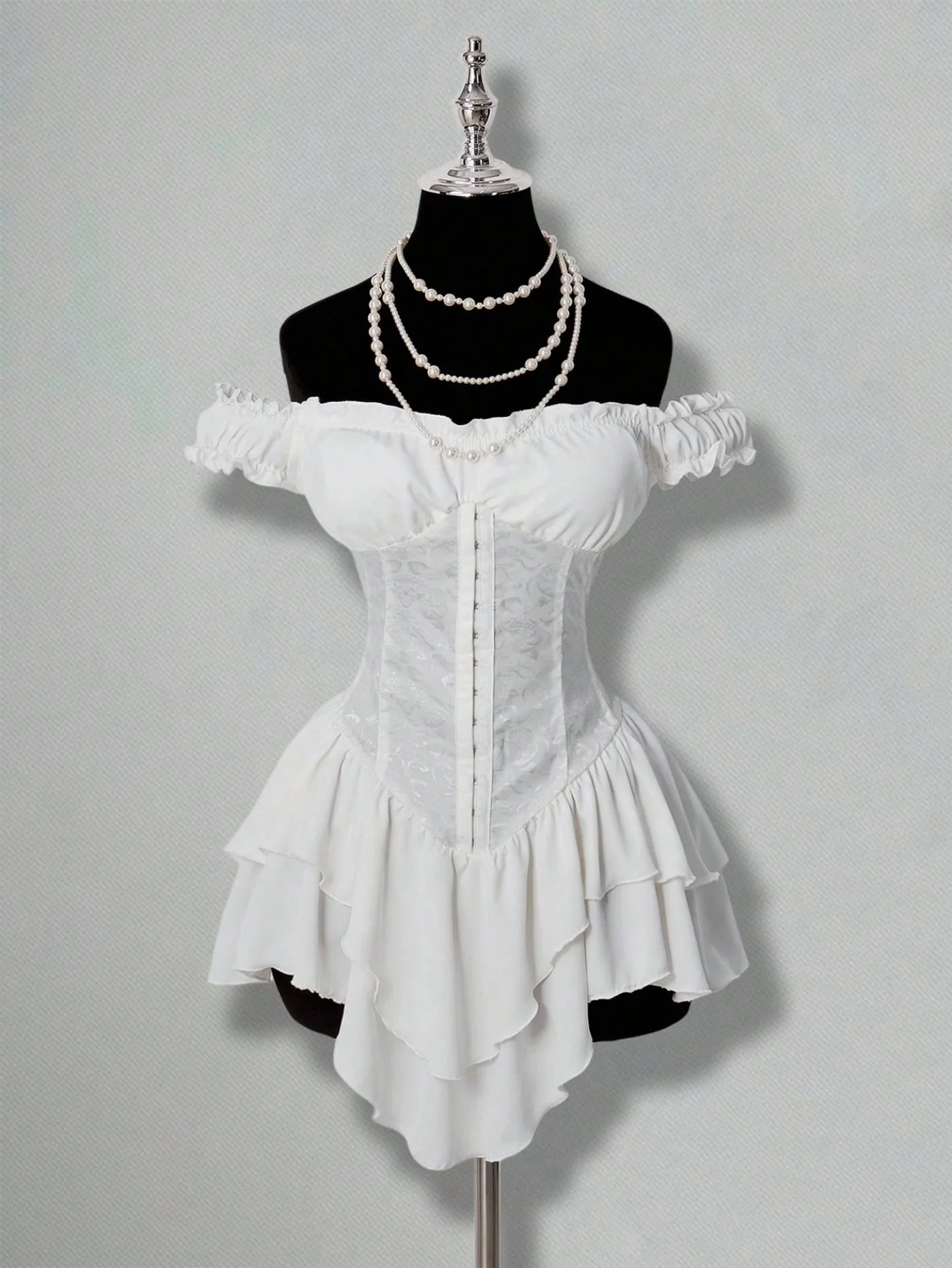 Cute Queen Style Short Dress