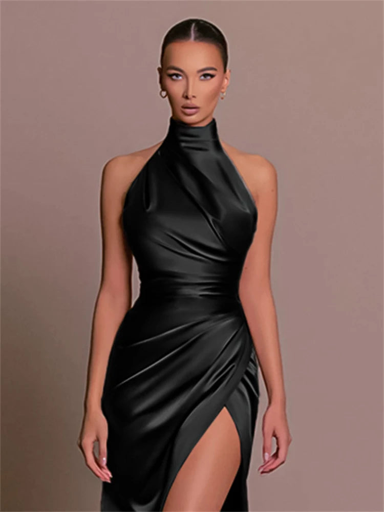 Luxurious Satin Dress