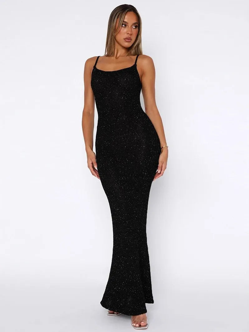 Classy Slim Black Dress