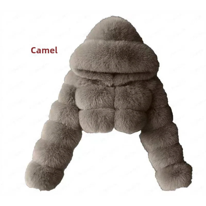 Fashionable Fur Winter Coat