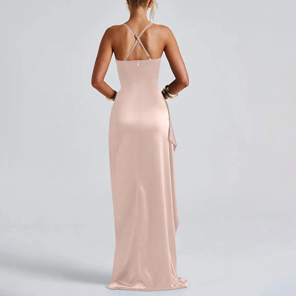 Exquisite Satin Ballroom Dress