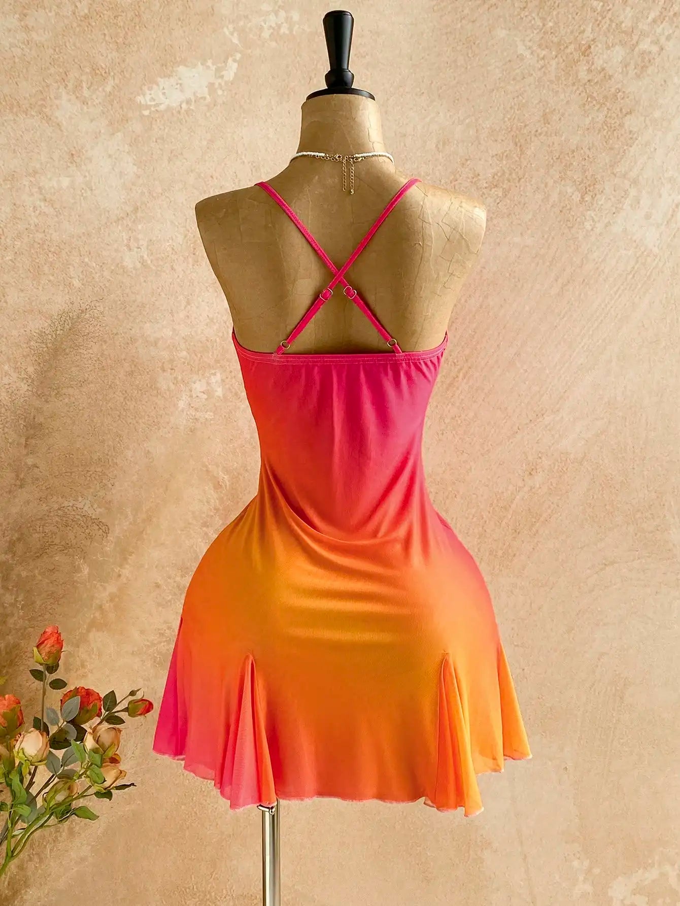 Beach Sunset Mini Dress