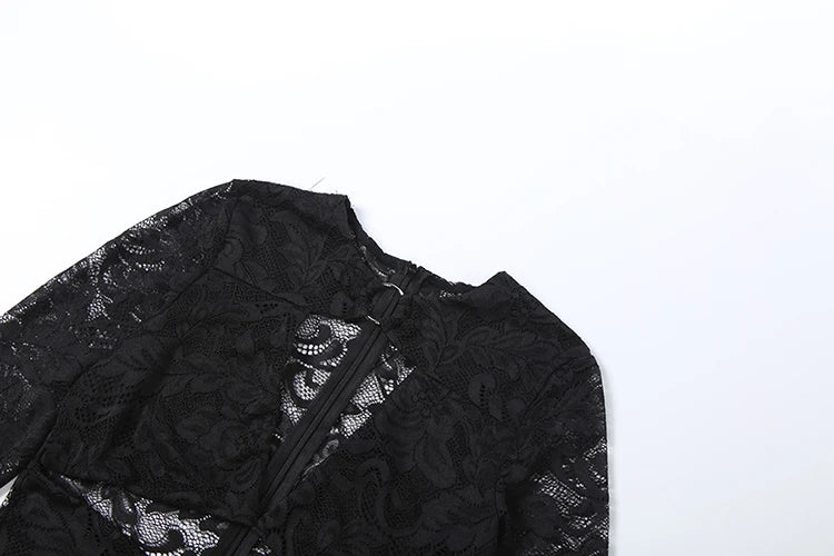 Open Lace Full body Jumpsuits