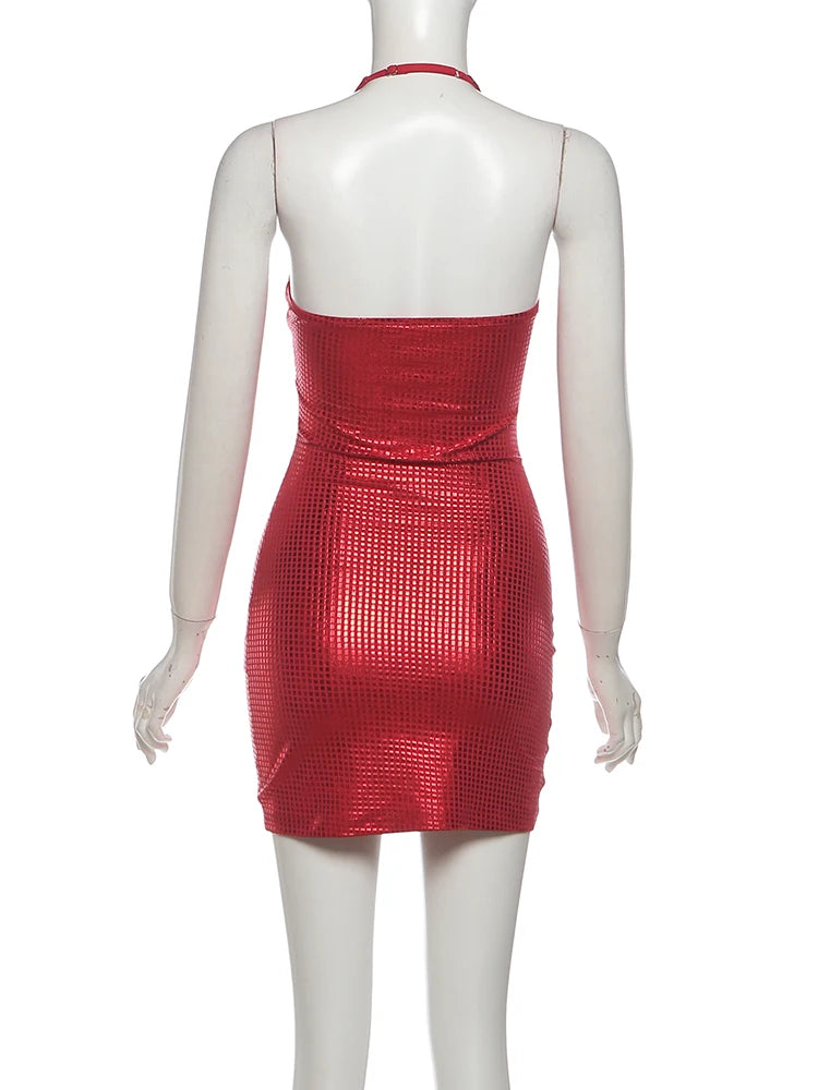 Shiny Elegant Rhinestone Dress