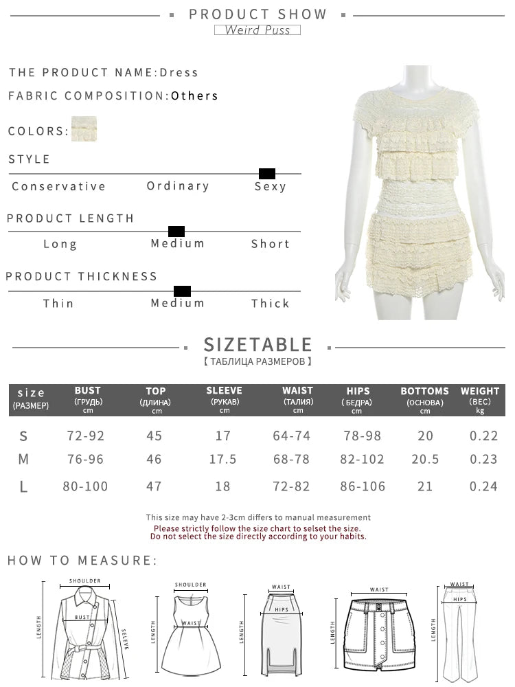 Ruffles Top+Shorts Set