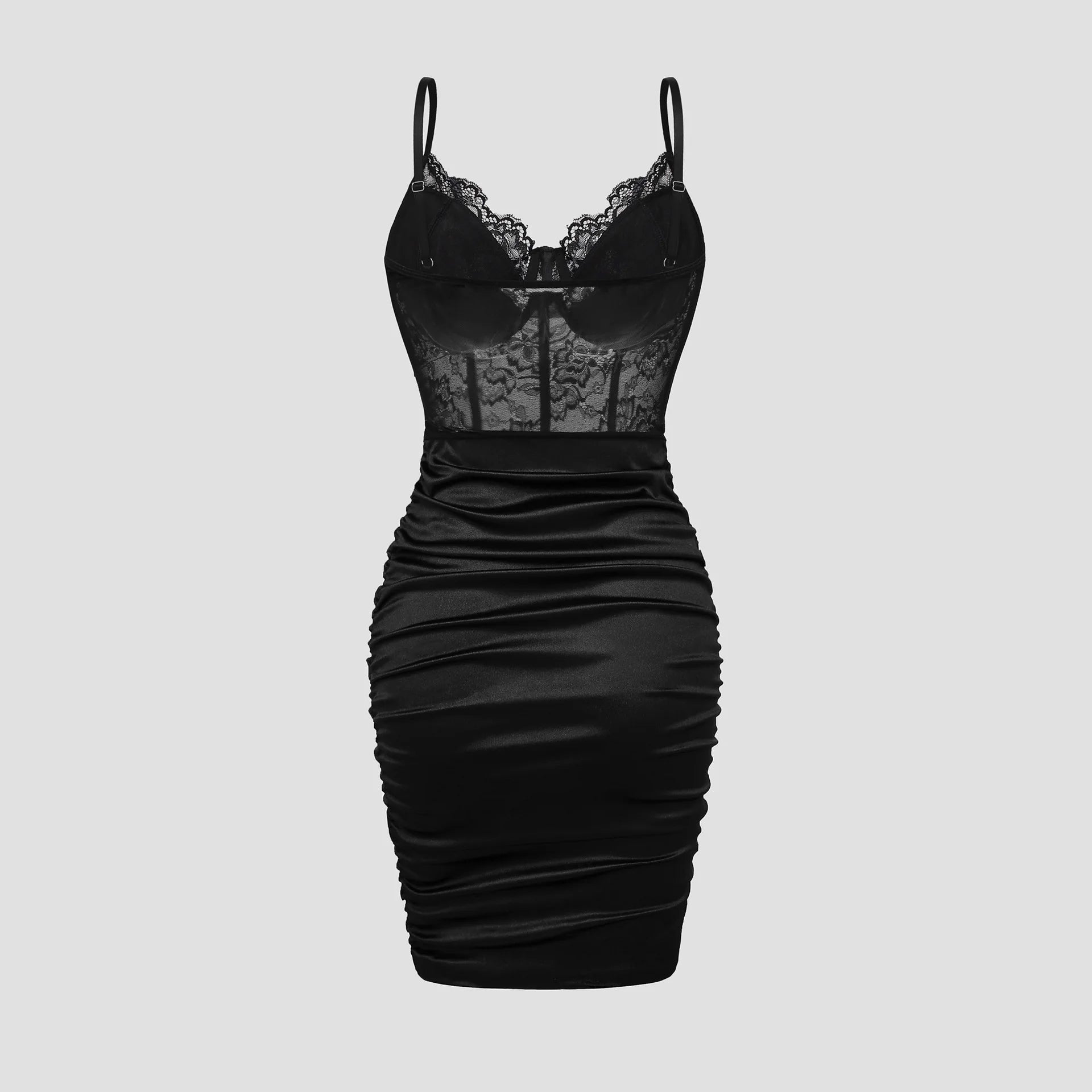 Black Elegant Lace Dress