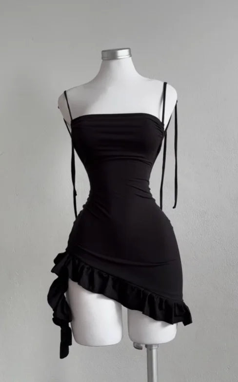 Sexy Backless Spicy Girl's Dress