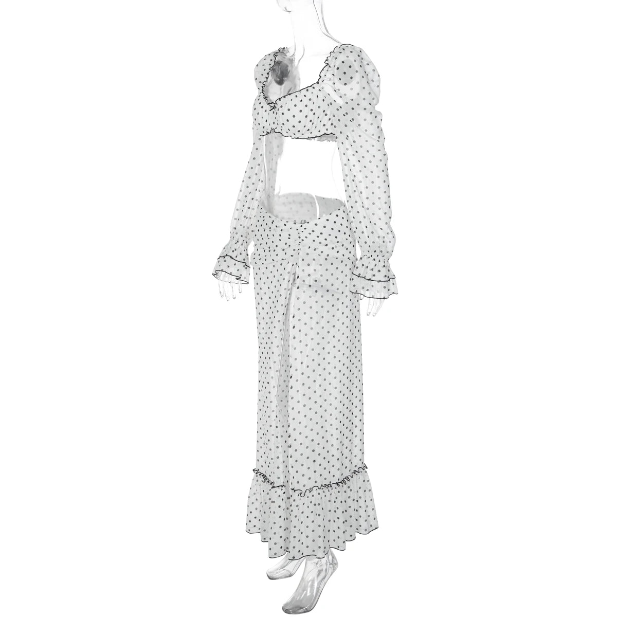 Polka Dot Print 2 Pieces Sets