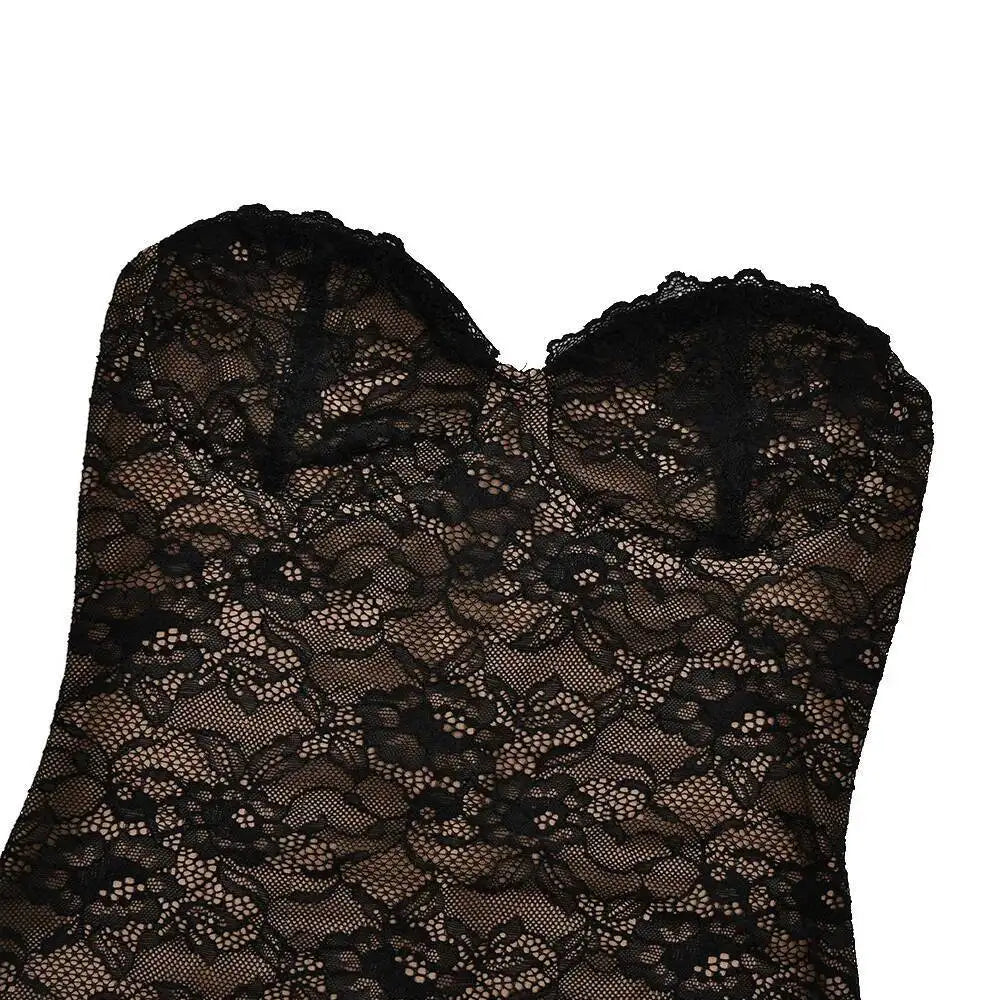 Slim Lace Bodycon Dress