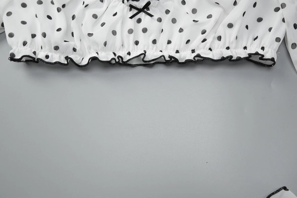 Polka Dot Print 2 Pieces Sets