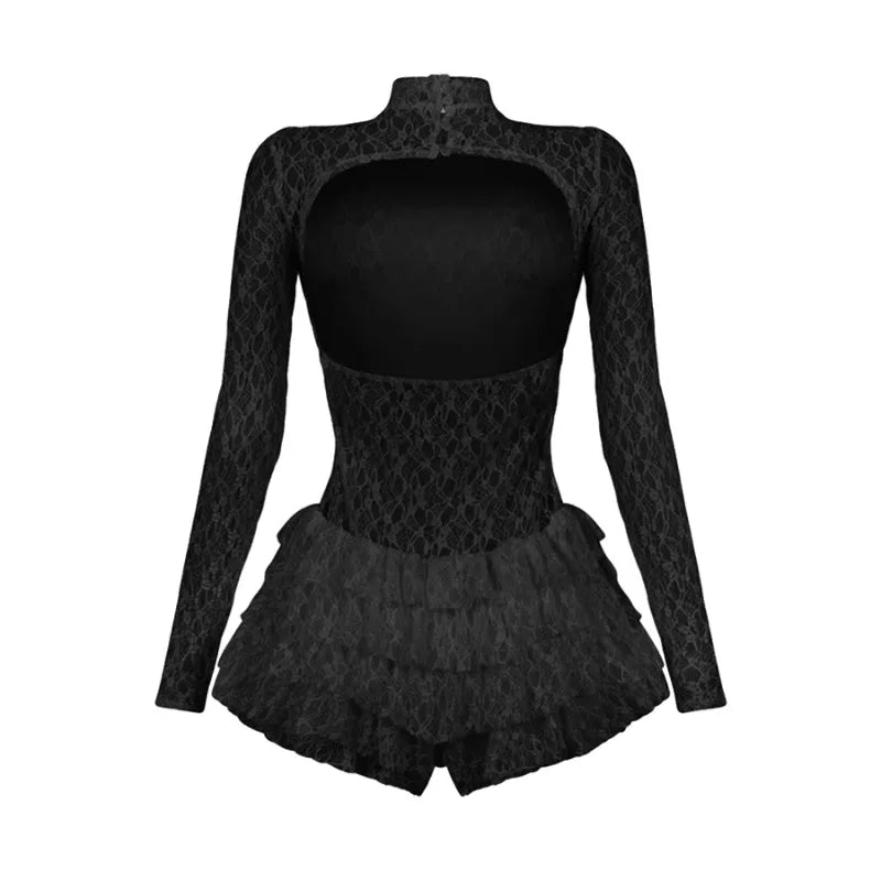 Ruffle Lace Mini Outfit