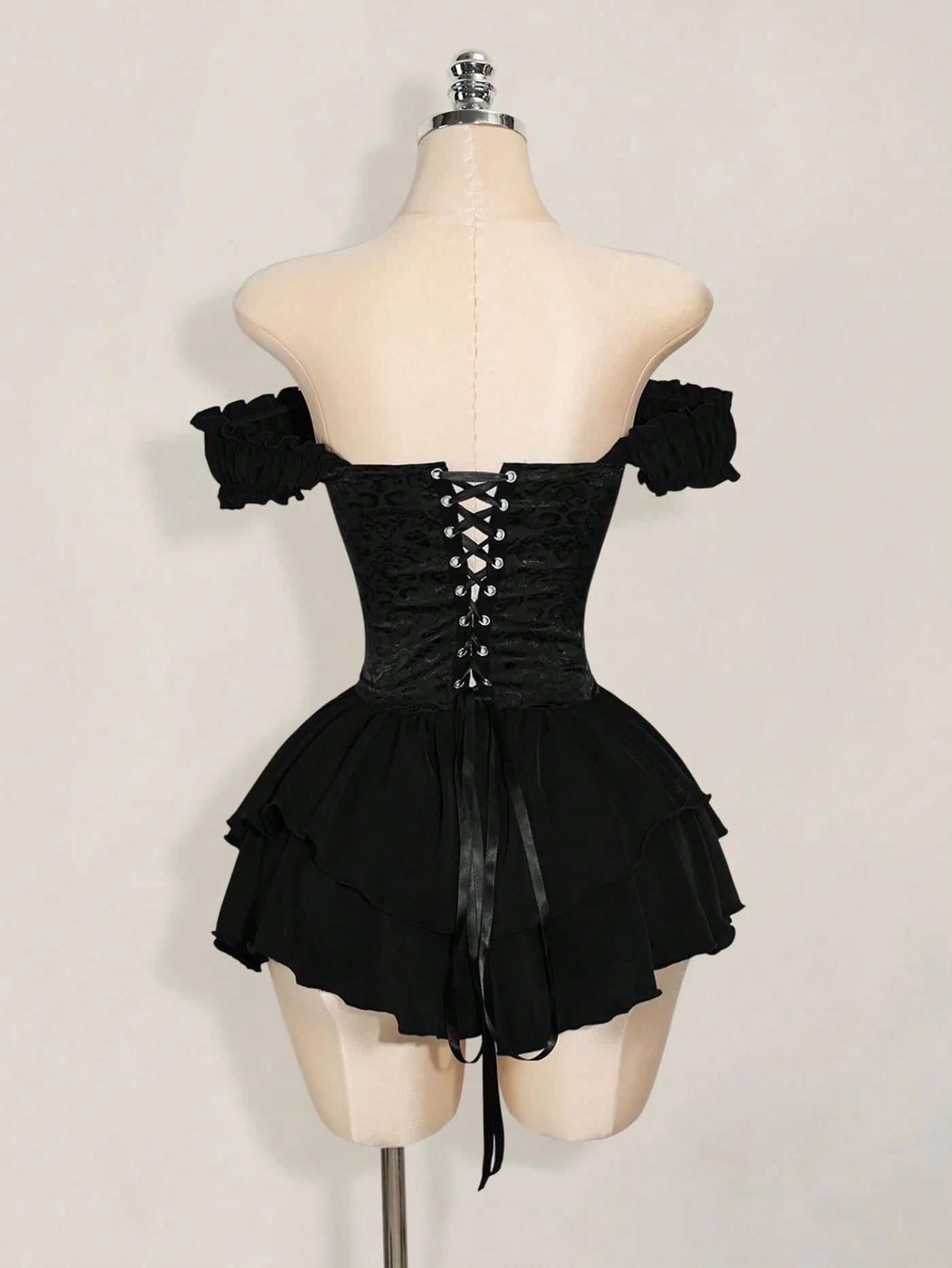 Cute Queen Style Short Dress