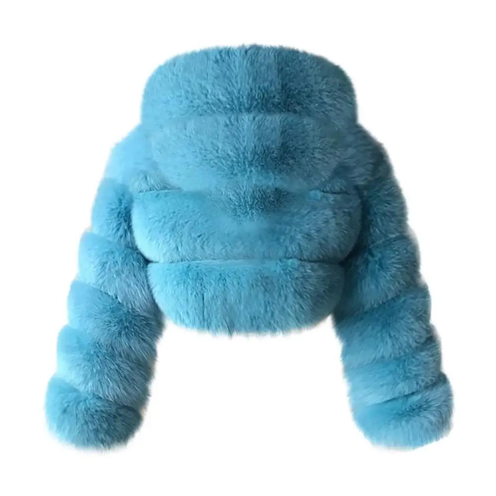 Fashionable Fur Winter Coat