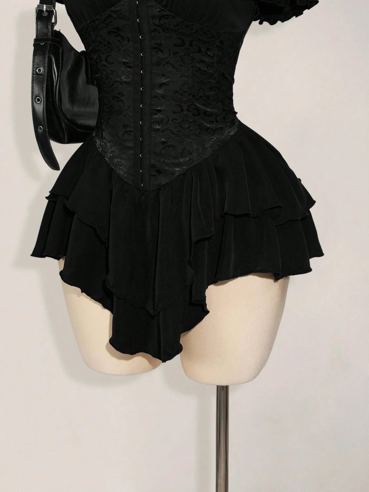 Cute Queen Style Short Dress