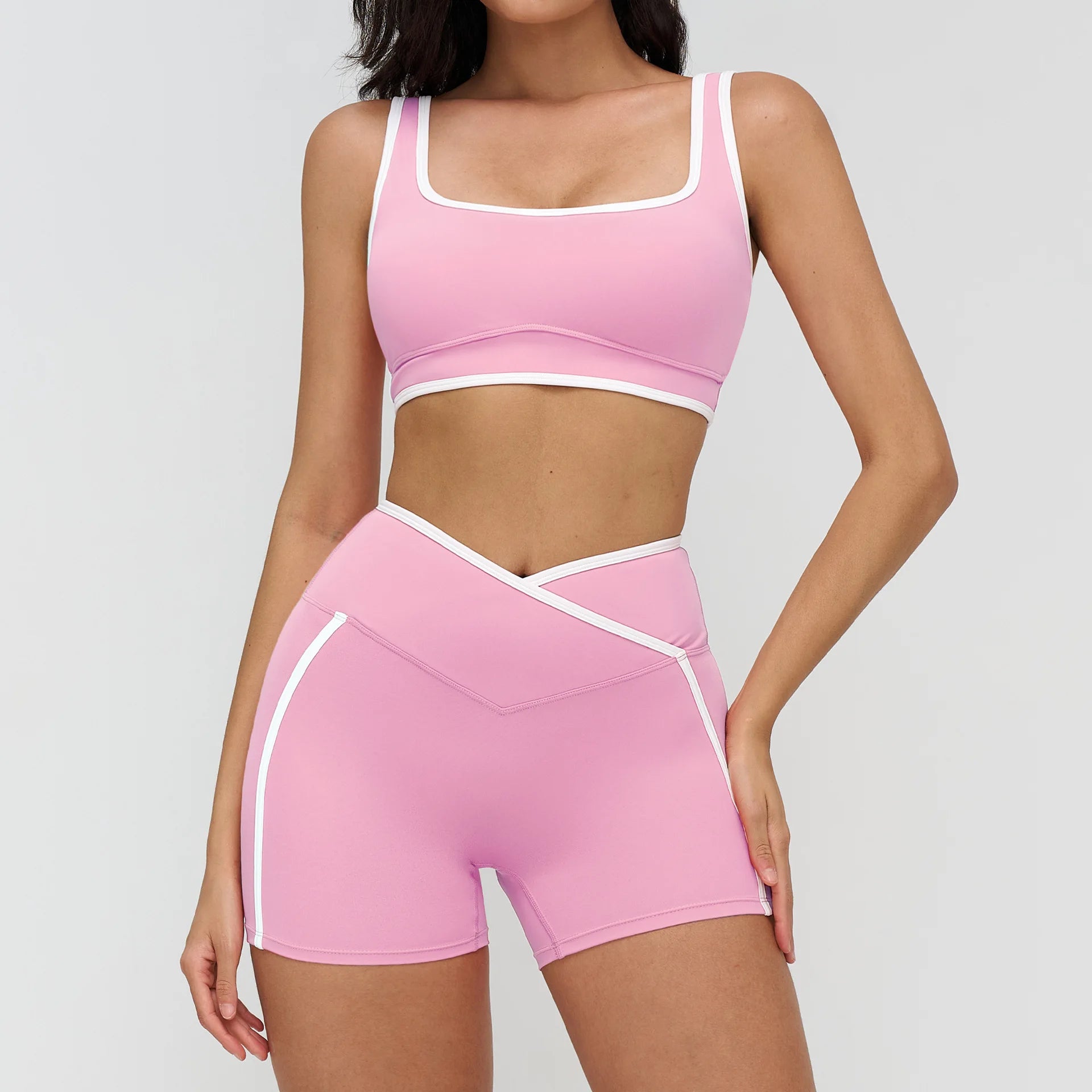 2pcs Gym Set (With Shorts or Leggings)