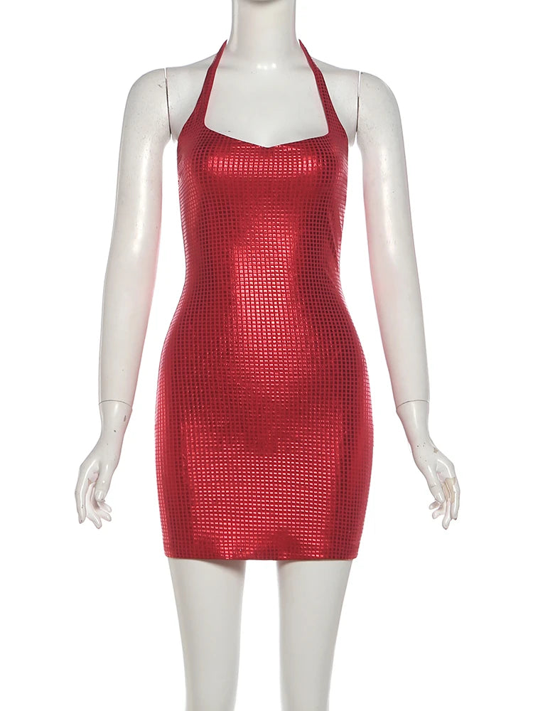 Shiny Elegant Rhinestone Dress